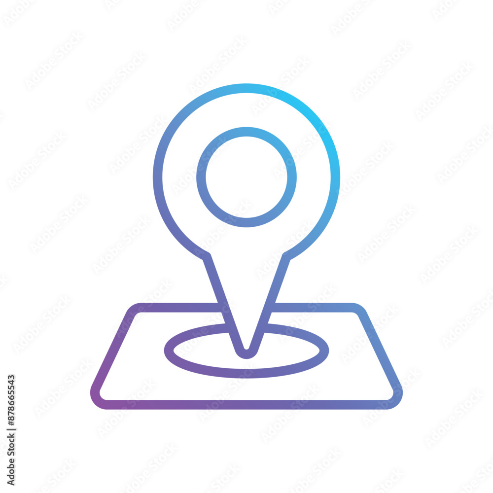 Landmarks vector icon Landmarks vector icon