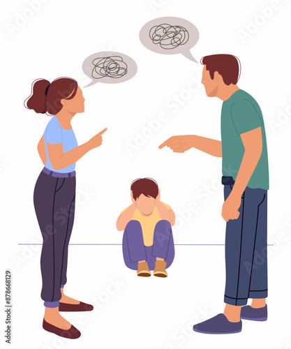 Parents Fighting in front of children