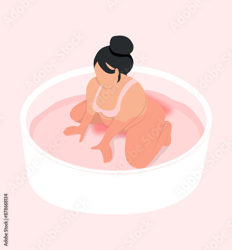 Pregnant Women Giving Birth In Water