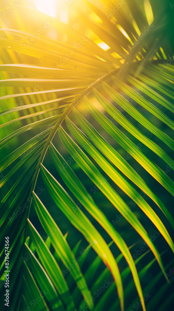 Obraz premium abstract background with leaves