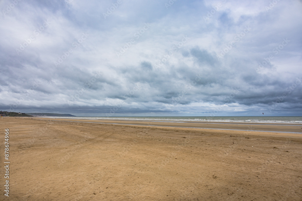 La plage de sable de Deauville La plage de sable de Deauville