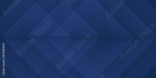 perverted blue background with tech dark geometric background