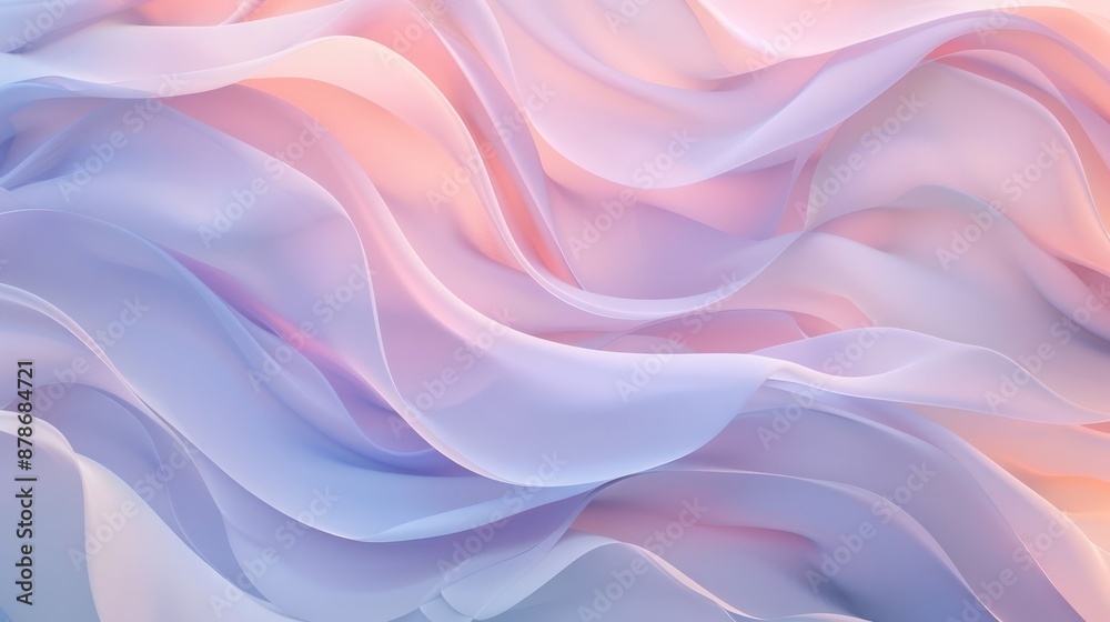 An enchanting fluid design with layers of soft pastels, including lavender, powder blue, and pale coral, blending harmoniously to form a smooth, flowing background. An enchanting fluid design with layers of soft pastels, including lavender, powder blue, and pale coral, blending harmoniously to form a smooth, flowing background.