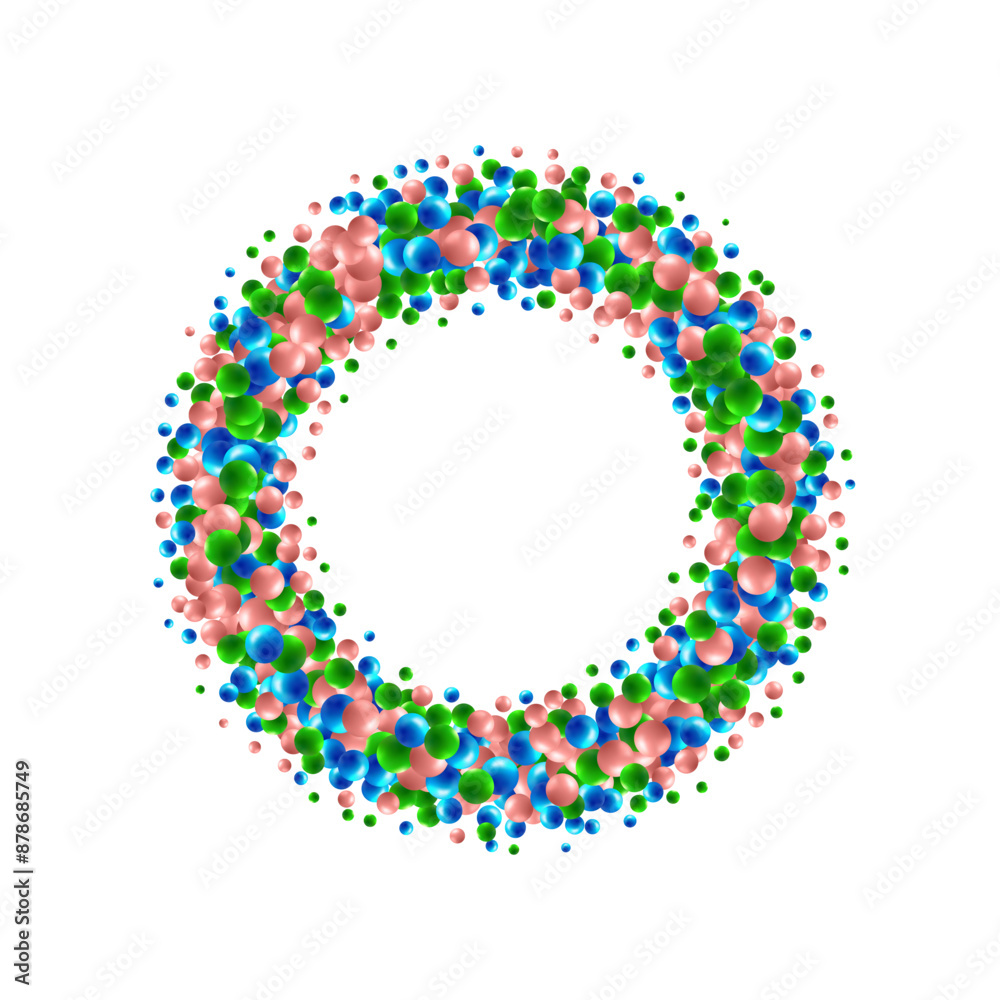 Background with render 3d gold and silver balls. Round Sphere of geometric objects, pearl made of metal and plastic. Template with social media story, social networks. vector illustration. Eps 10 Background with render 3d gold and silver balls. Round Sphere of geometric objects, pearl made of metal and plastic. Template with social media story, social networks. vector illustration. Eps 10