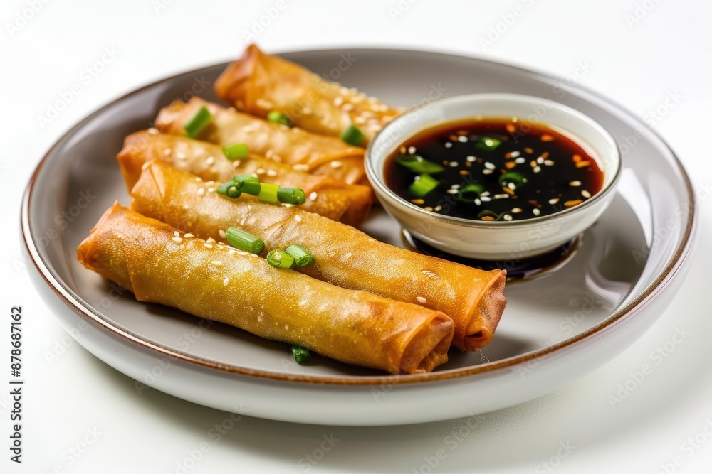 Rich and Tangy Dipping Sauce for Crispy Spring Rolls Rich and Tangy Dipping Sauce for Crispy Spring Rolls