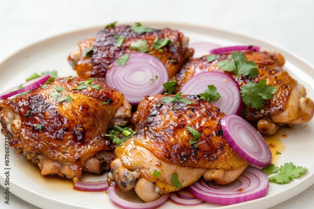 Tantalizing Garlic-Ginger Chicken Thighs with Soy-Citrus Glaze Tantalizing Garlic-Ginger Chicken Thighs with Soy-Citrus Glaze