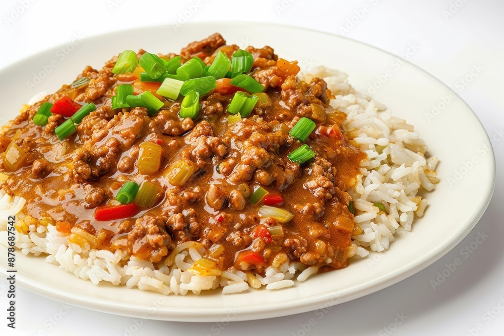 Golden-Brown Dirty Rice with Aromatic Parsley Golden-Brown Dirty Rice with Aromatic Parsley