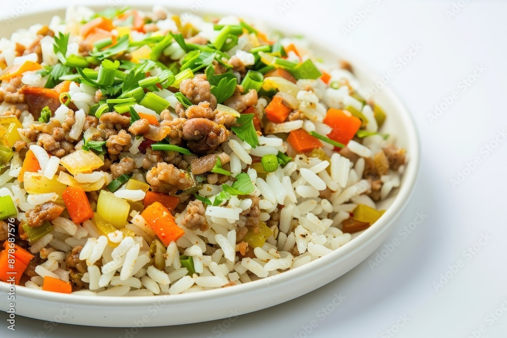 Vibrant Dirty Rice with Ground Pork Essence Vibrant Dirty Rice with Ground Pork Essence