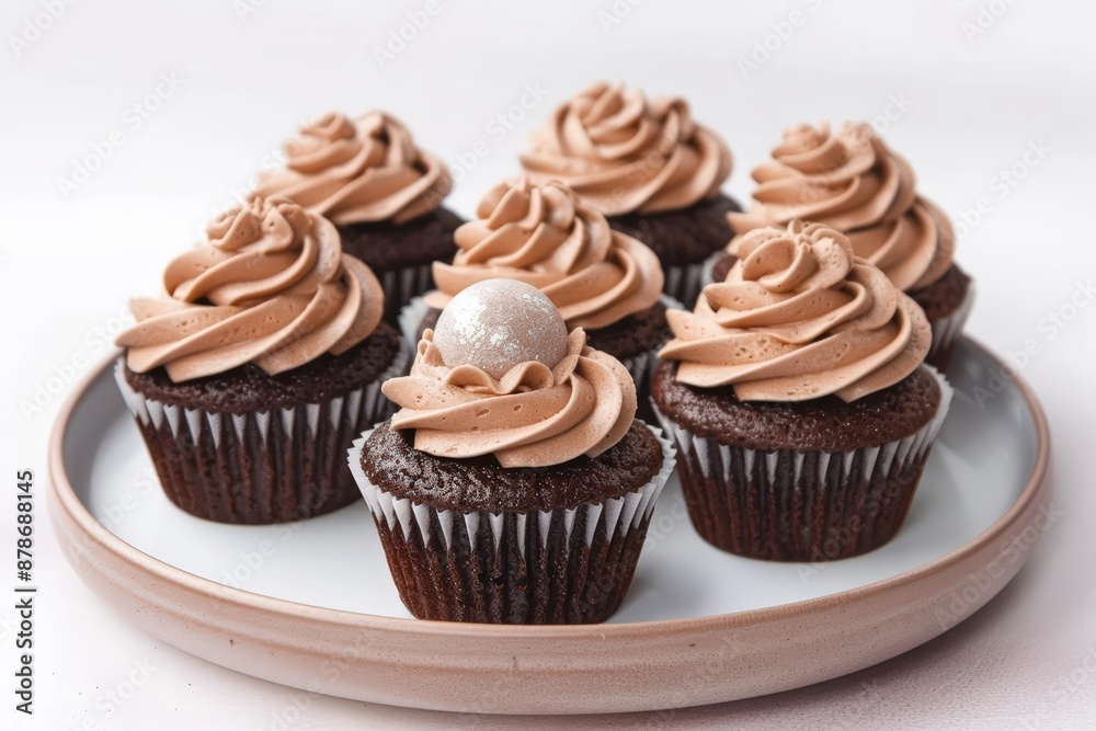 Disco Ball Cupcakes: Moist Chocolate Treats with Shimmering Frosting Disco Ball Cupcakes: Moist Chocolate Treats with Shimmering Frosting