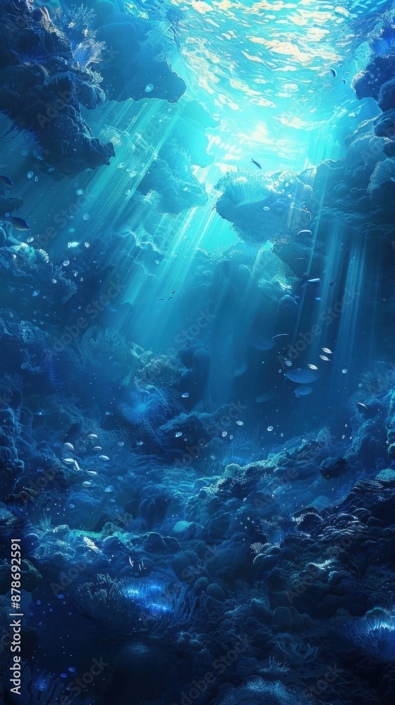 Fototapeta premium Underwater Paradise