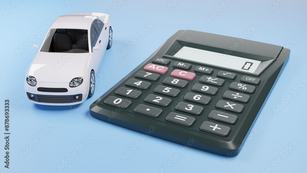 car purchase, car sale, car tax payment, tax payment, car insurance, 3d illustration car purchase, car sale, car tax payment, tax payment, car insurance, 3d illustration