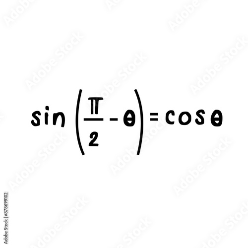 trigonometric formula_co function_sin formula