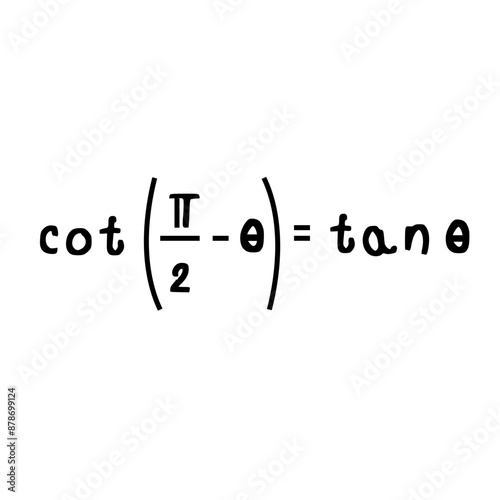 trigonometric formula_co function identities_cot formula