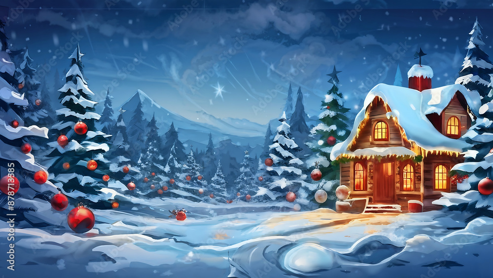 Christmas background / wallpaper Christmas background / wallpaper