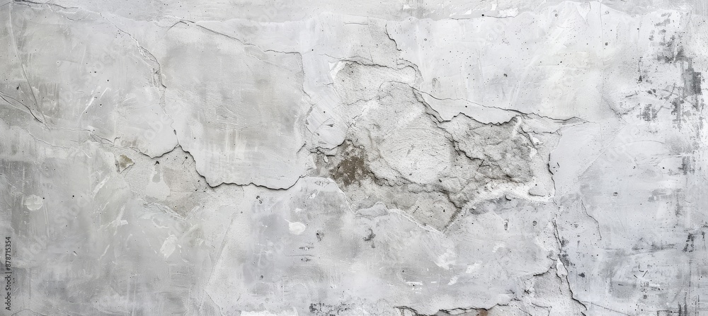 Obraz premium light grey background, smooth and shiny concrete texture