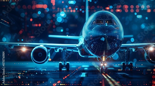 Cybersecurity Solutions for the Aviation Industry at Night with Aircraft and Terminals