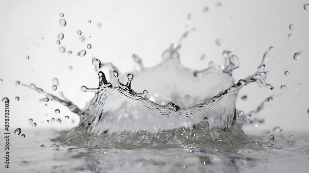 Water drop splash abstract background Water drop splash abstract background