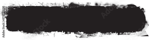 Glitch distorted grange shape . Noise grungy logo . Trendy defect error shapes . Glitched frame .Grunge textured . Distressed effect .Vector shapes