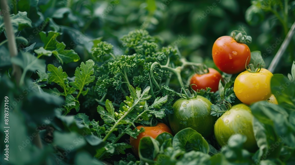 Summer vegetable cultivated in a farmer s garden Summer vegetable cultivated in a farmer s garden