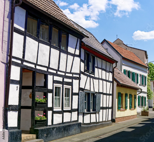Listed half-timbered house in Bad Honnef, Germany