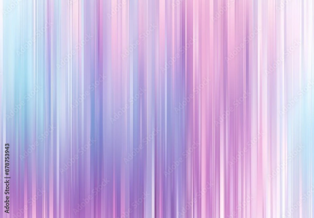 Obraz premium Light blue and purple gradient background with vertical lines for design