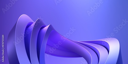 Fototapeta Naklejka Na Ścianę i Meble -  Abstract minimalist background design, 3d render