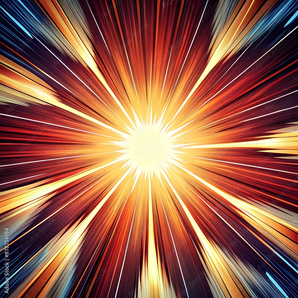 Background of radial lines for comic books on Manga speed frame superhero action explosion background. Background of radial lines for comic books on Manga speed frame superhero action explosion background.