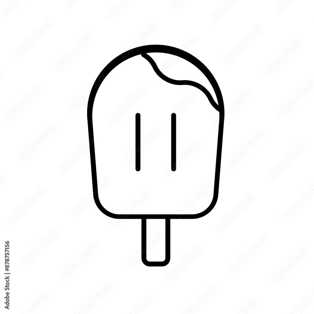 Obraz premium Stick ice cream