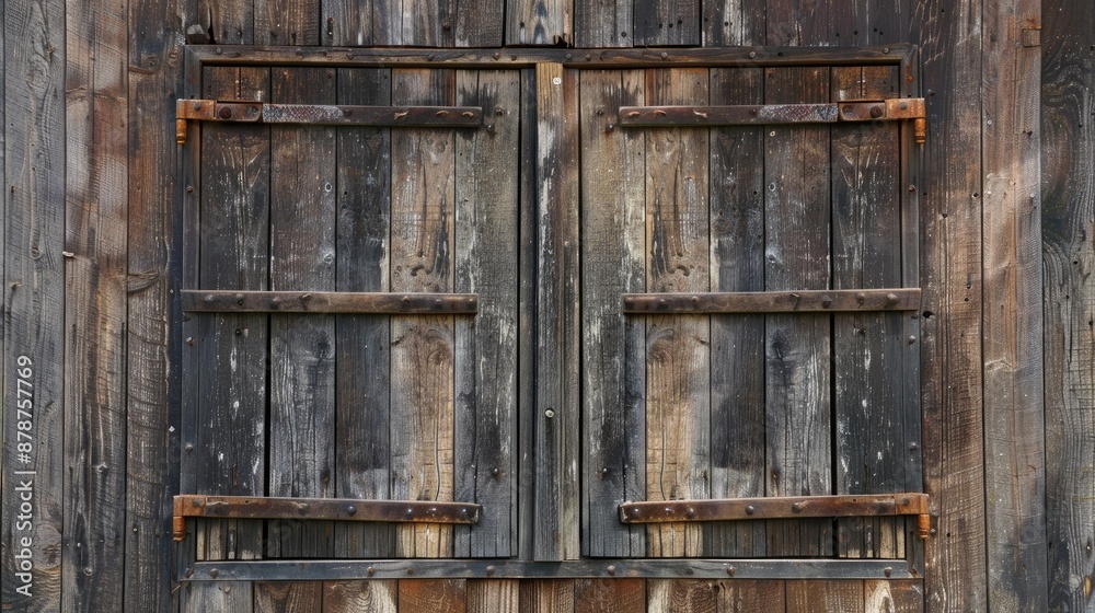 Aged wooden window backdrop Aged wooden window backdrop