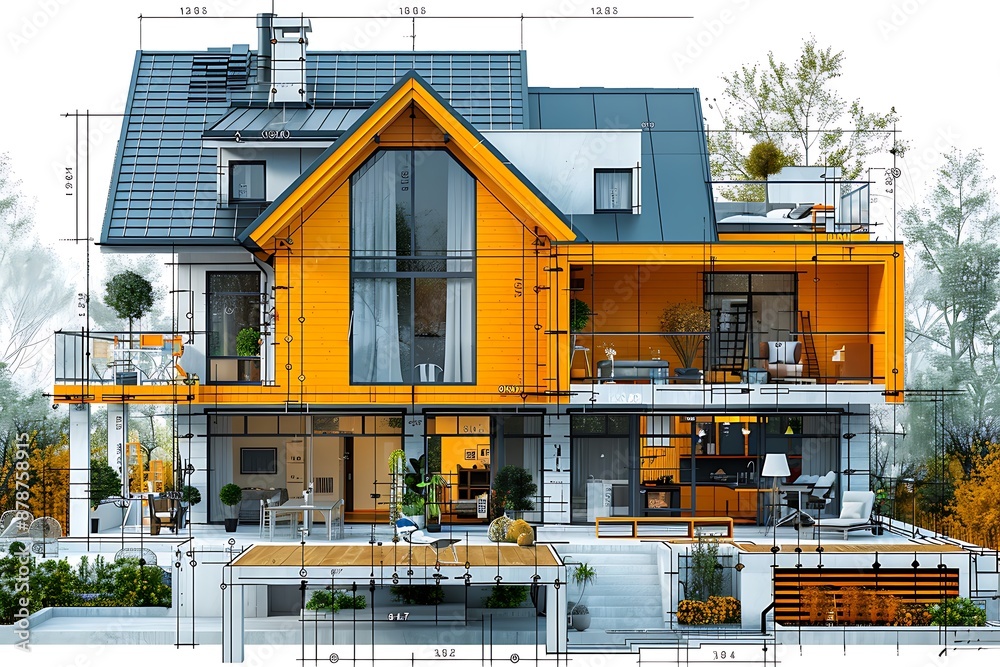 Infographic detailing steps involved in Home Renovation from planning and budgeting to construction and final touches