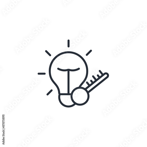 intellectual property icon. vector.Editable stroke.linear style sign for use web design,logo.Symbol illustration.