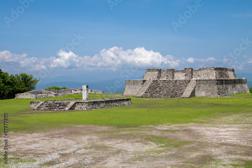 Pre-Hispanic Pyramids of Mexico in the Archaeological Zone of Xochicalco, Morelos