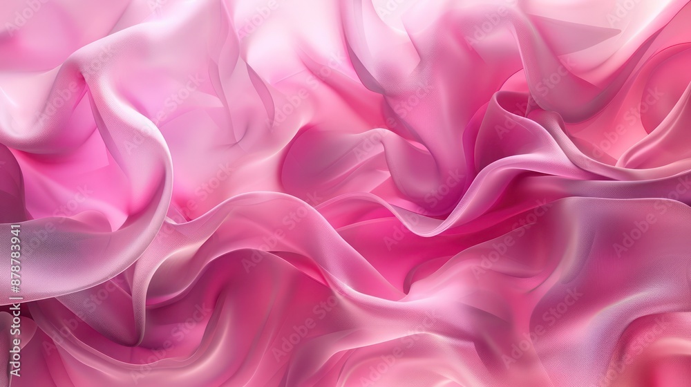 Obraz premium Abstract Background, a refined mix of varying shades of pink with fluid forms and rich textures, evoking a sense of elegance and modern sophistication.