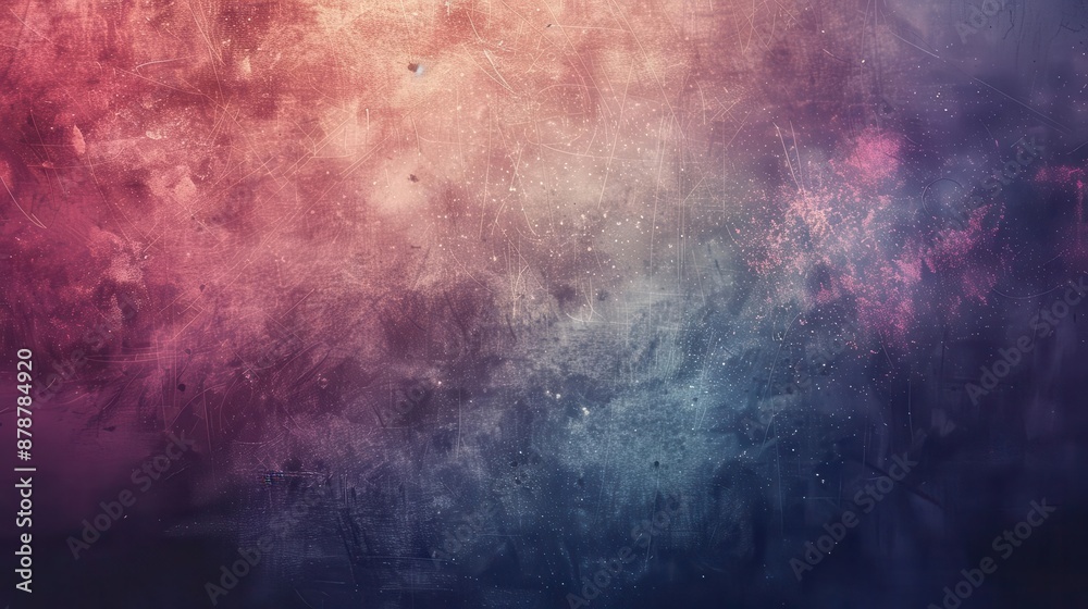 Obraz premium grungy empty space with colorful grainy noise texture retro vibe abstract background template digital art