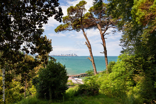View of Batumi. Botanical Garden, Batumi, Georgia