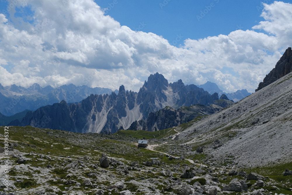 Fototapeta premium swiss mountains in the summer
