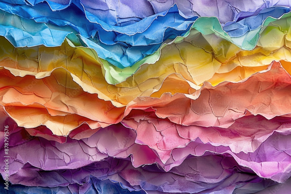A detailed view of a bouquet of paper flowers, perfect for use in craft or design projects A detailed view of a bouquet of paper flowers, perfect for use in craft or design projects