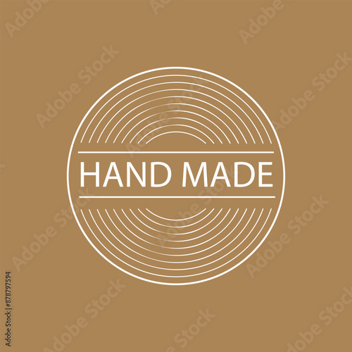 Hand made rubber stamp