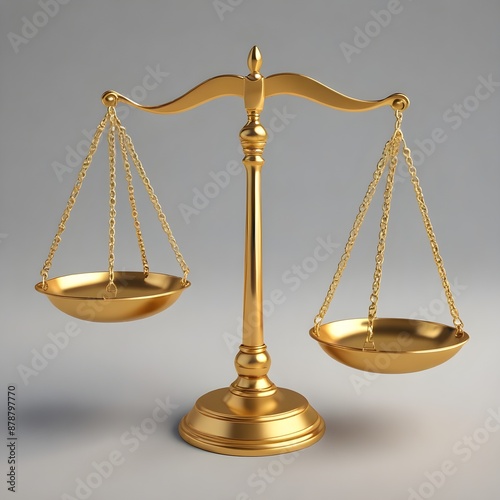 gold scales of justice
