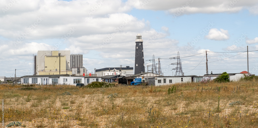 The nuclear power station in Dungeness on the Kent coast The nuclear power station in Dungeness on the Kent coast