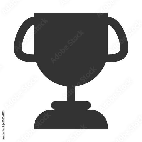 trophy icon. vector award icon for apps and websites