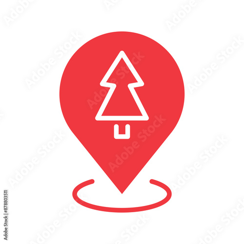 map marker, location pin, map pin icon