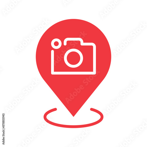 map marker, location pin, map pin icon