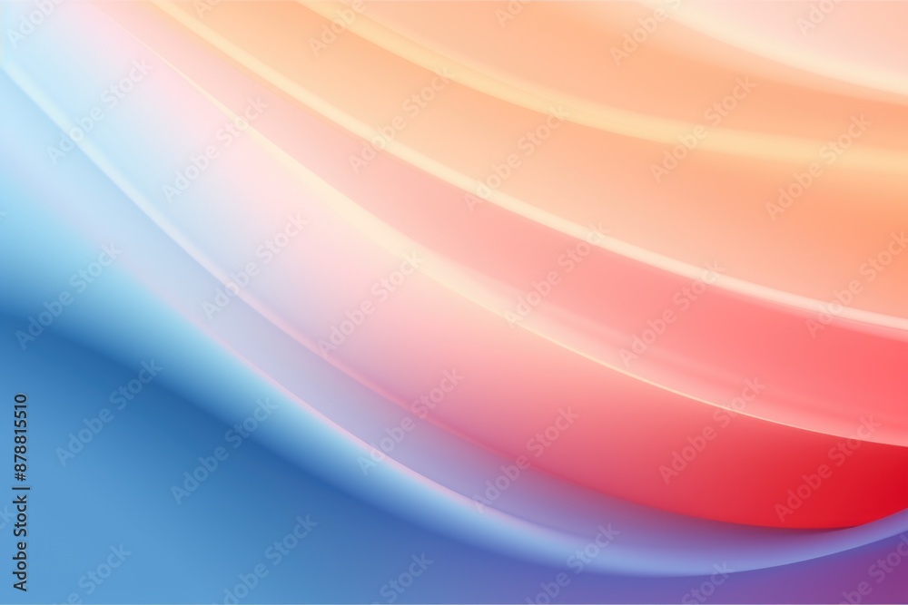 Obraz premium SOFT GRADIENT BACKGROUND COLORFUL PASTEL DESIGN