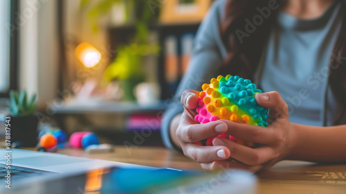 Stress Relief at Work: Using Stress-Relief Tools and 
Stress Ball photo