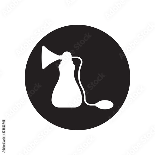 Breast milk sucker icon