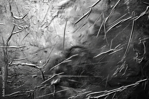 Wallpaper Mural Metal Scratch Texture Stock Image Torontodigital.ca