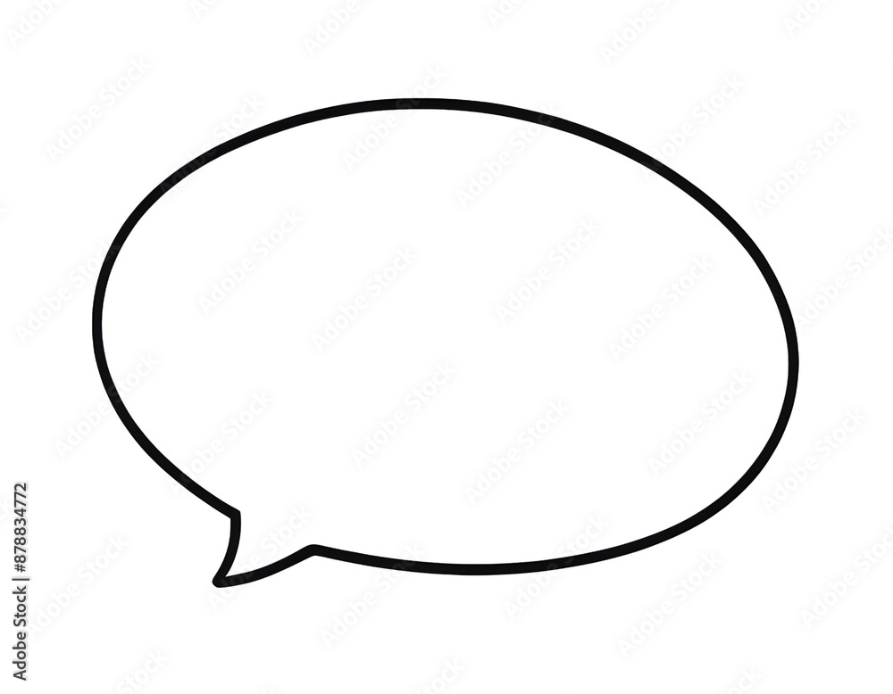 Speech bubble isolated on transparent background. Oval shape. Chat bubble speech icon. Messaging and Chatting symbol Speech bubble isolated on transparent background. Oval shape. Chat bubble speech icon. Messaging and Chatting symbol
