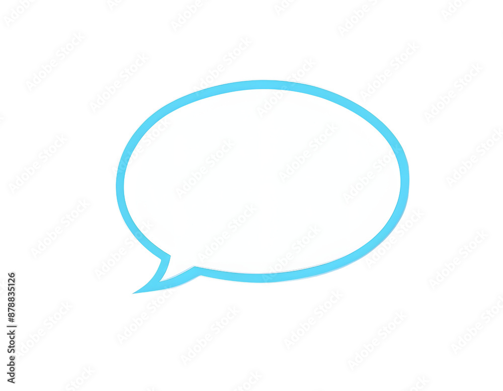 Light blue line comic speech bubble doodle on a transparent background. Chat bubble speech icon. Messaging and Chatting symbol Light blue line comic speech bubble doodle on a transparent background. Chat bubble speech icon. Messaging and Chatting symbol