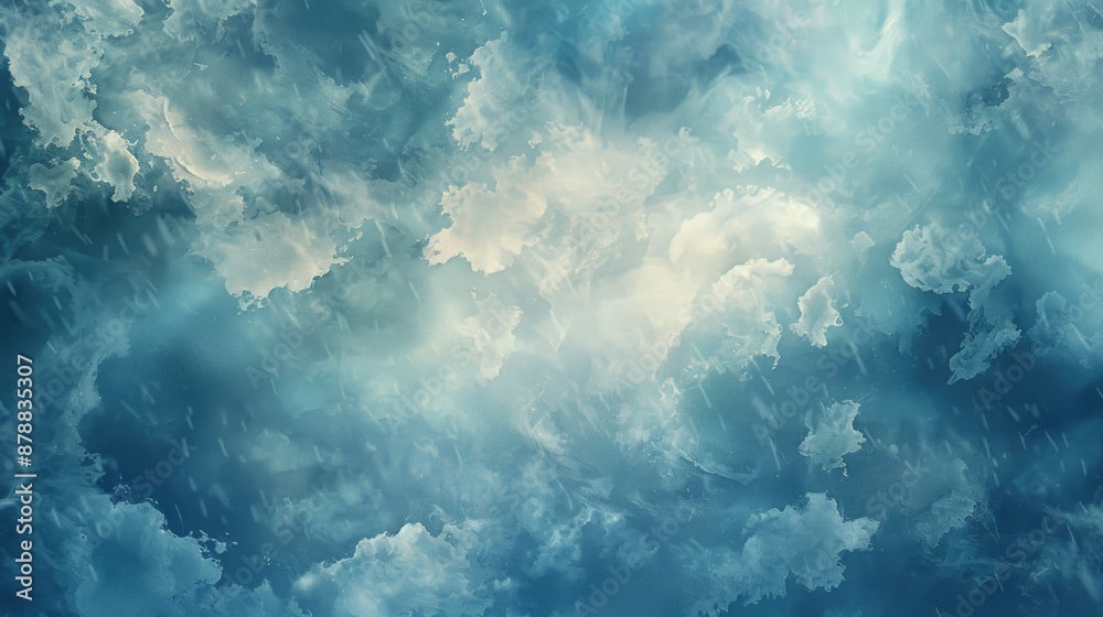 Fototapeta premium Texture background of sky and clouds